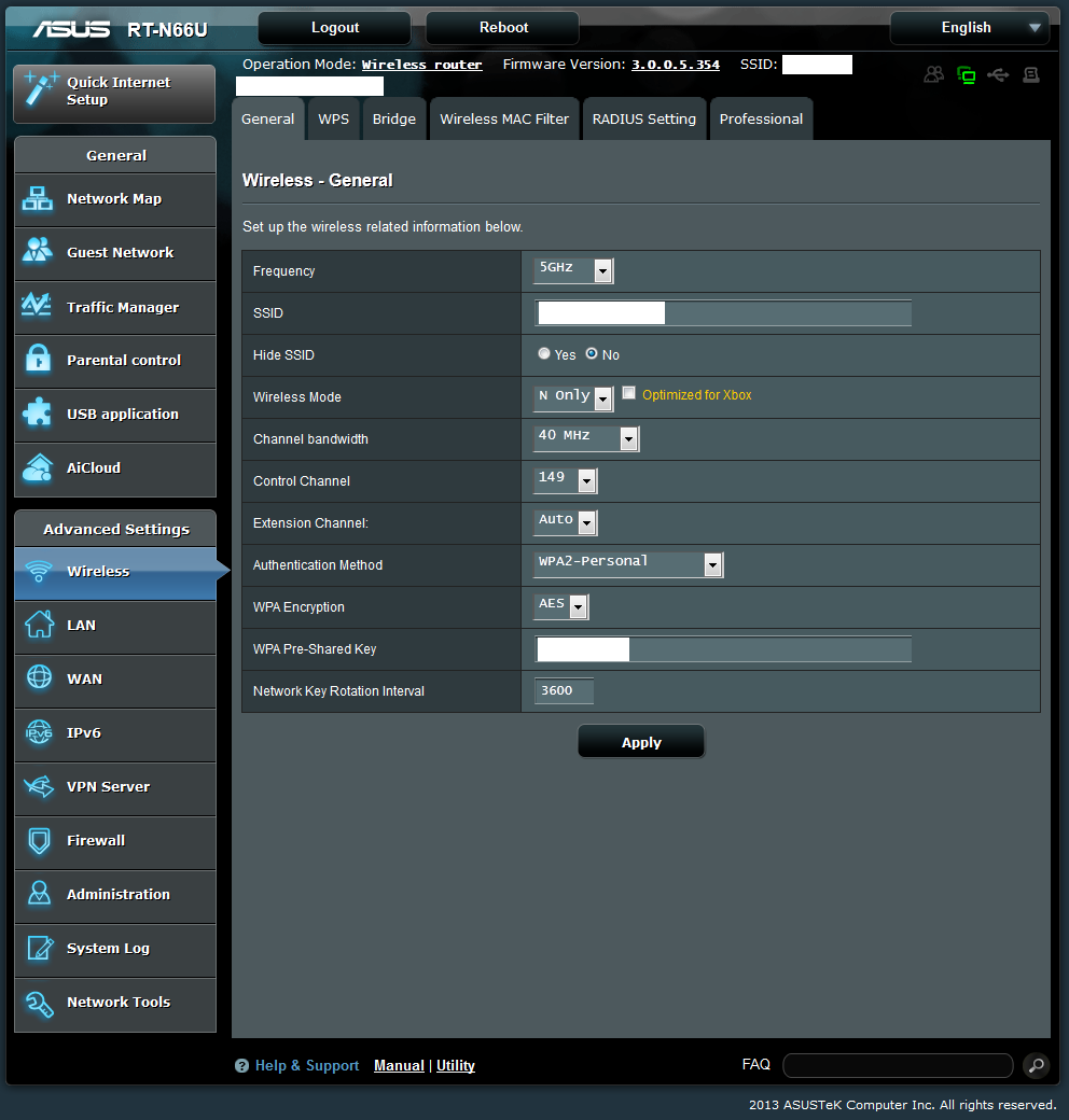 ASUS RTN66U 3.0.0.5.354 Firmware SNBForums